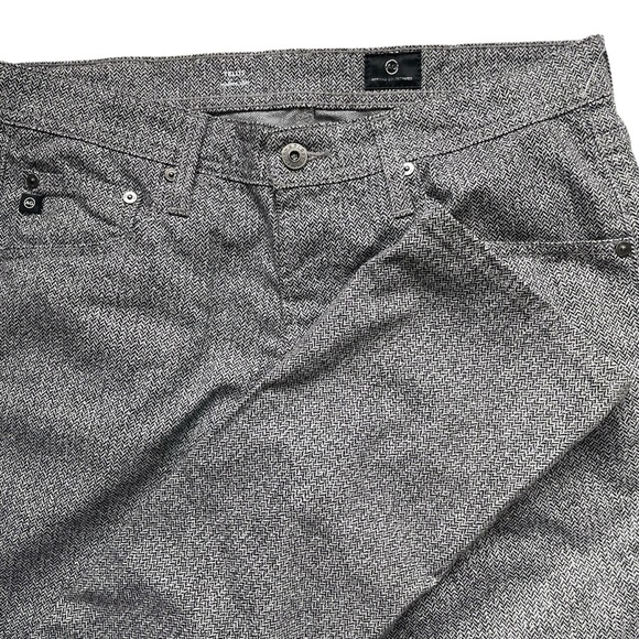 AG The Tellis Sueded Grey Pants 31x34 - Picture 3 of 9